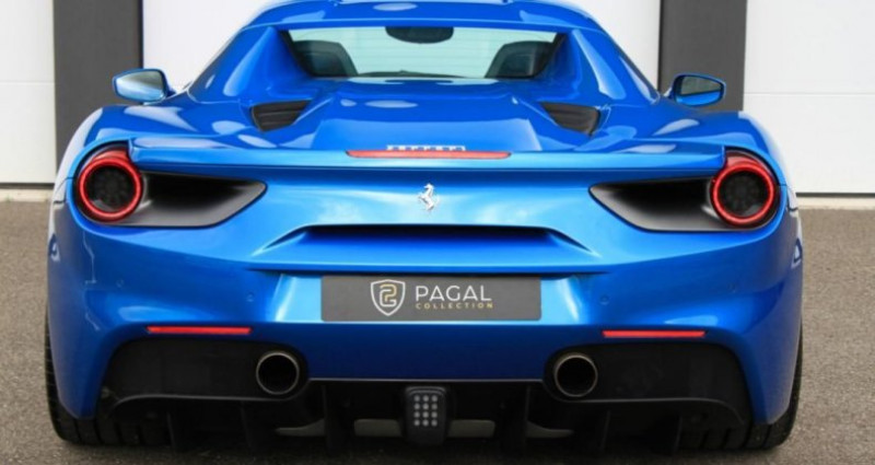 Ferrari 488 | CARBONE BLU CORSA TORTORA  occasion  Sainte-Croix-en-Plaine - photo n4